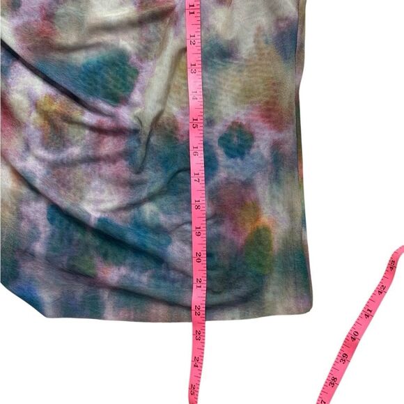 Anthropologie Pilcro Sleeveless watercolor tie die mesh shell tank medium - Picture 6 of 7